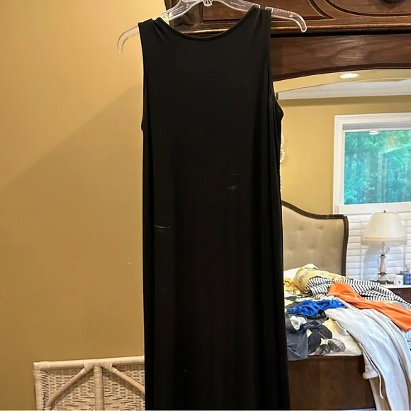 J. Jill | Dresses | J Jill Black Wearever Maxi Dress Size Small | Poshmark